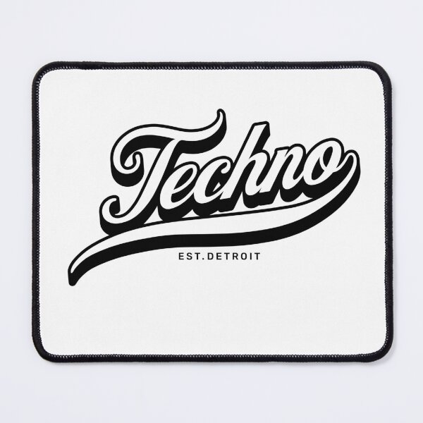 Item preview, TECHNO  - Signature Sound Font (Black)  designed and sold by Discothreadz.