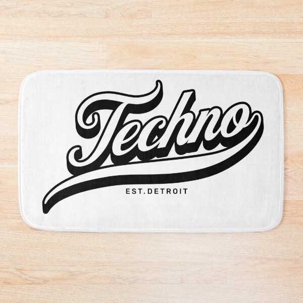Item preview, TECHNO  - Signature Sound Font (Black)  designed and sold by Discothreadz.