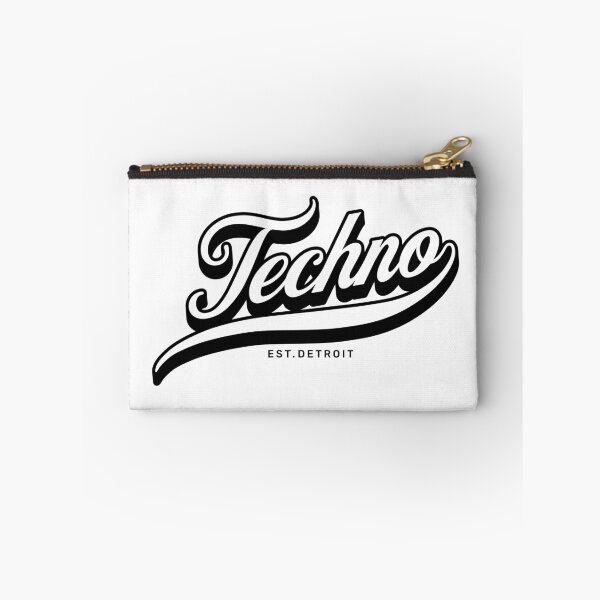 Artikelvorschau, TECHNO – Signatur-Soundschriftart (Schwarz) entworfen und verkauft von Discothreadz.