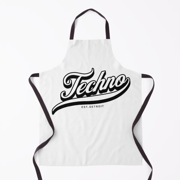 Item preview, TECHNO - Signature Sound Font (Black) designed and sold by Discothreadz.