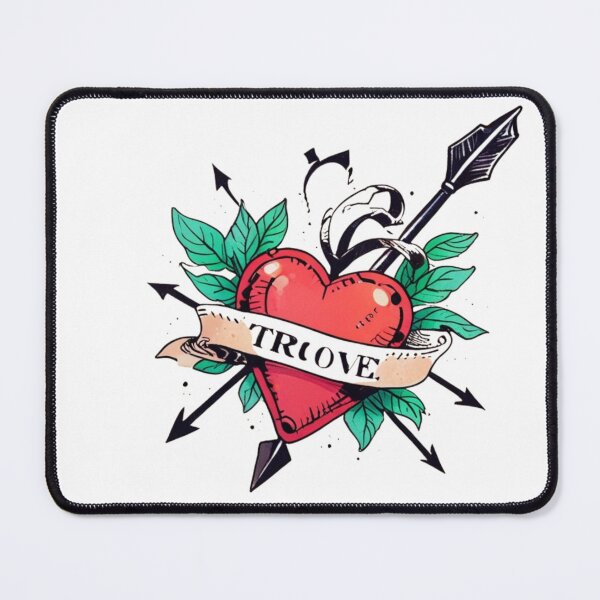 Item preview, Classic Tattoo Heart with Arrow and Banner | Vintage Style designed and sold by Spicex2.