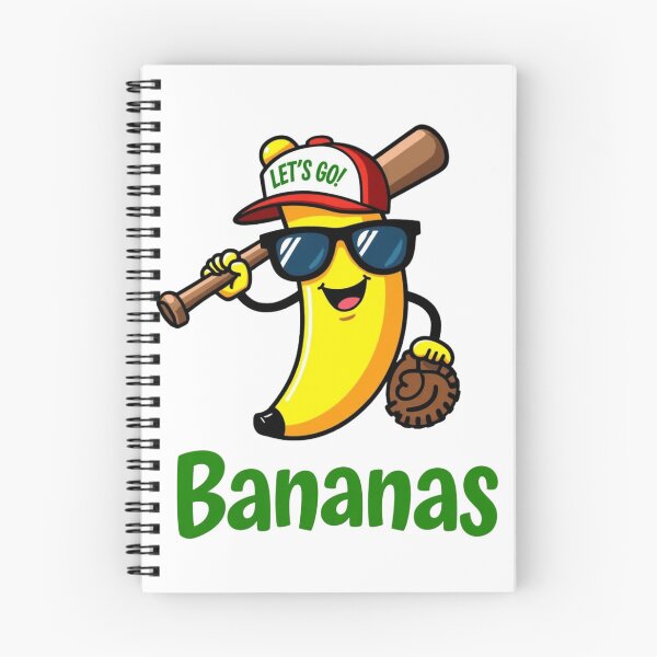 Item preview, Let's Go Bananas - Playful Cartoon Design designed and sold by haitrieuic96.