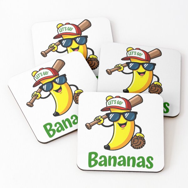 Item preview, Let's Go Bananas - Playful Cartoon Design designed and sold by haitrieuic96.