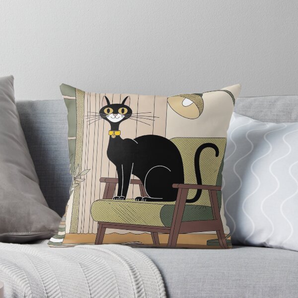 Item preview, Retro Atomic Cat designed and sold by Tamas Das.