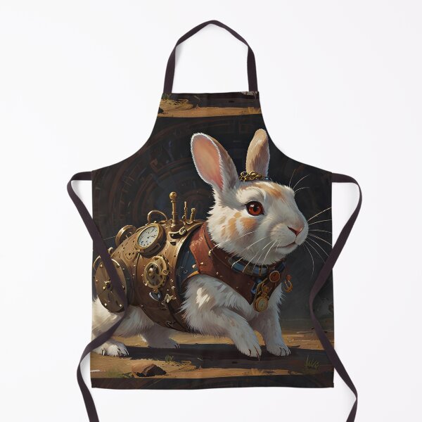 Item preview, Steampunk Timekeeper Rabbit – A Whimsical Adventure designed and sold by Nickyayee.