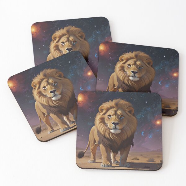 Item preview,  Cosmic Majesty – The Galactic Lion designed and sold by Nickyayee.
