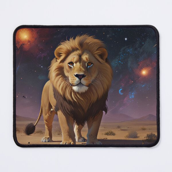 Item preview,  Cosmic Majesty – The Galactic Lion designed and sold by Nickyayee.