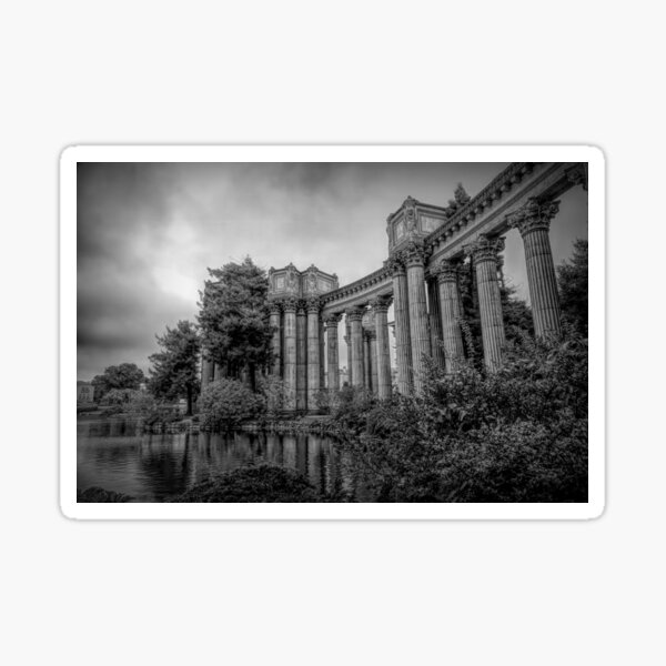Item preview, Palace of Fine Arts Architecture BW designed and sold by jrtwynam.