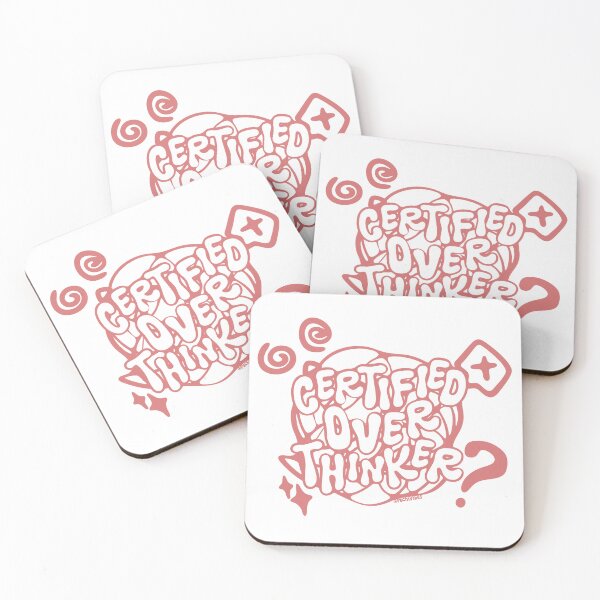 Item preview, Certified Overthinker. designed and sold by Pochi Vibes.