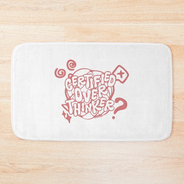Item preview, Certified Overthinker. designed and sold by Pochi Vibes.