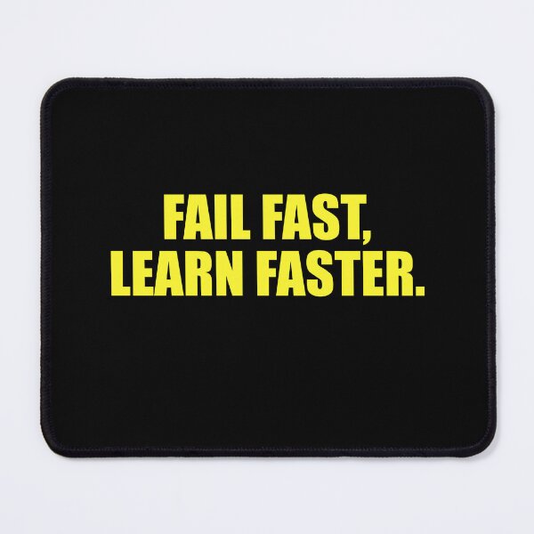 Item preview, Fail Fast, Learn Faster designed and sold by NOTRE-BONHEUR.