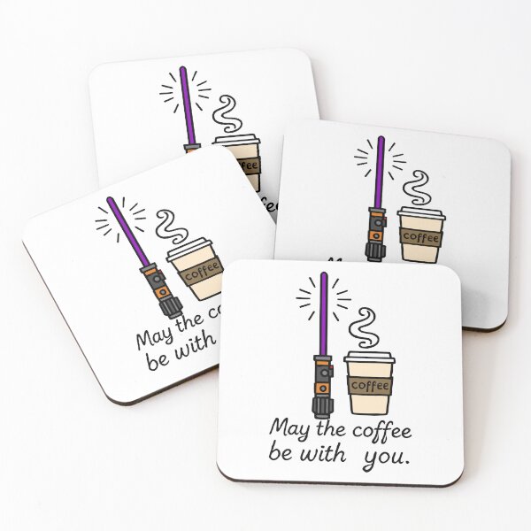 Item preview, May the Coffee Be With You designed and sold by TSQ.