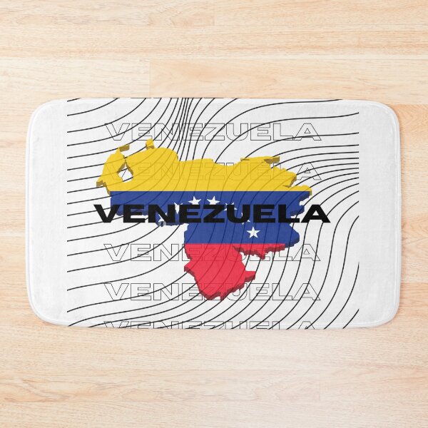 Item preview, Flag Map of Venezuela designed and sold by nyblydd.