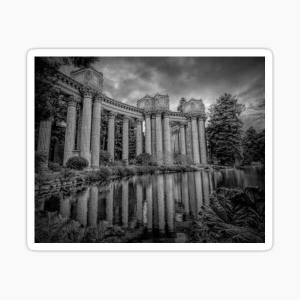 Item preview, Palace of Fine Arts Reflection 3 BW designed and sold by jrtwynam.