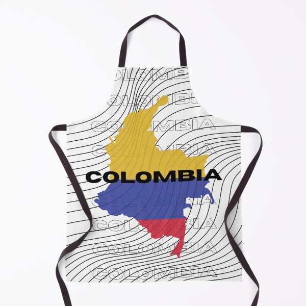 Aperçu de l'œuvre Carte du drapeau de la Colombie créée et vendue par nyblydd.