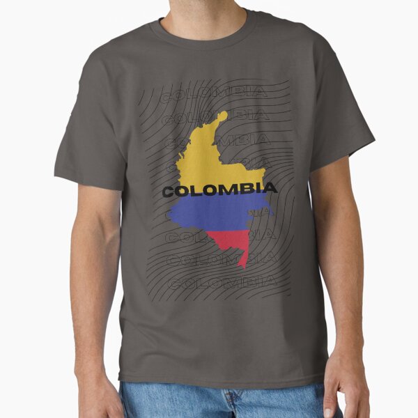 Item preview, Flag Map of Colombia designed and sold by nyblydd.