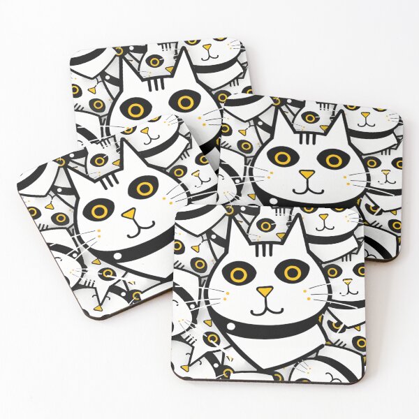 Item preview, Mystical Feline Elegance – Enchanting Cat Wall Art #8 designed and sold by MorningTrends.