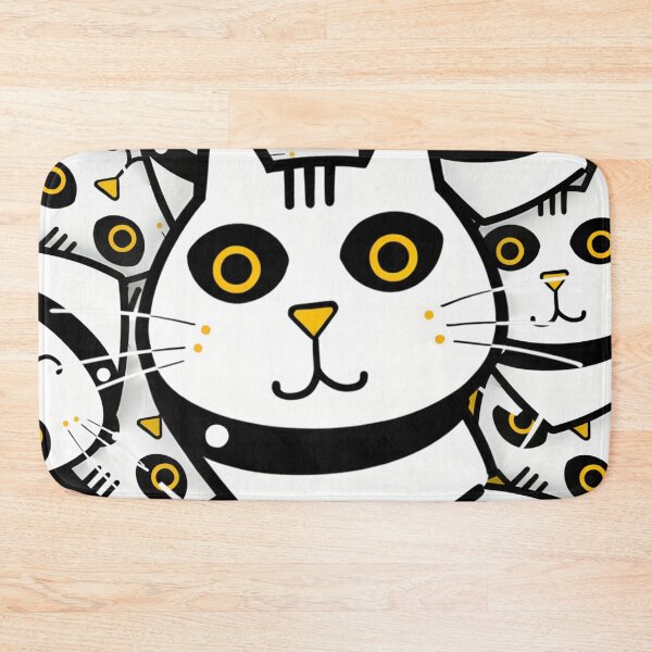 Item preview, Mystical Feline Elegance – Enchanting Cat Wall Art #8 designed and sold by MorningTrends.