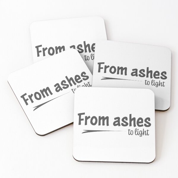 Item preview, From Ashes To Light – Christian Lent Season Typography designed and sold by CrossCrafted.