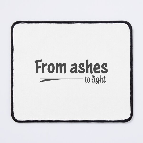 Item preview, From Ashes To Light – Christian Lent Season Typography designed and sold by CrossCrafted.