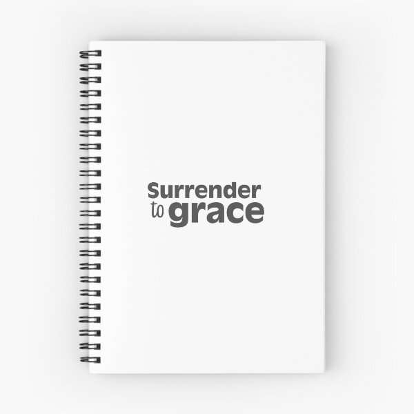 Item preview, Surrender To Grace – Christian Lent Season Typography designed and sold by CrossCrafted.