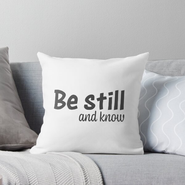 Item preview, Be Still And Know – Christian Lent Season Typography designed and sold by CrossCrafted.
