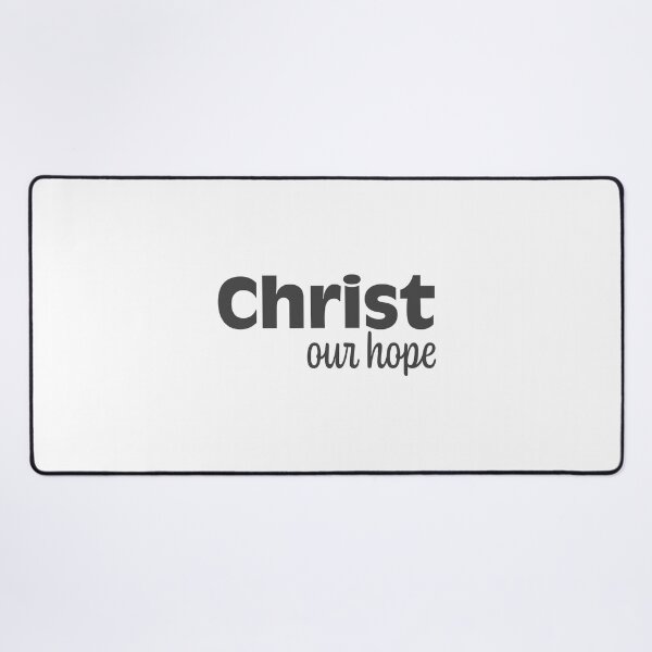 Item preview, Christ Our Hope – Christian Lent Season Typography designed and sold by CrossCrafted.