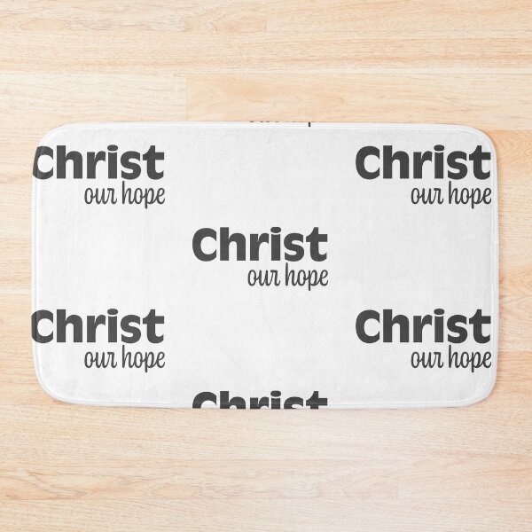 Aperçu de l'œuvre Le Christ notre espérance – Typographie du temps du carême chrétien créée et vendue par CrossCrafted.