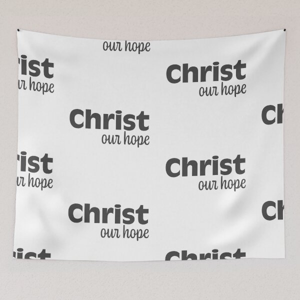 Item preview, Christ Our Hope – Christian Lent Season Typography designed and sold by CrossCrafted.