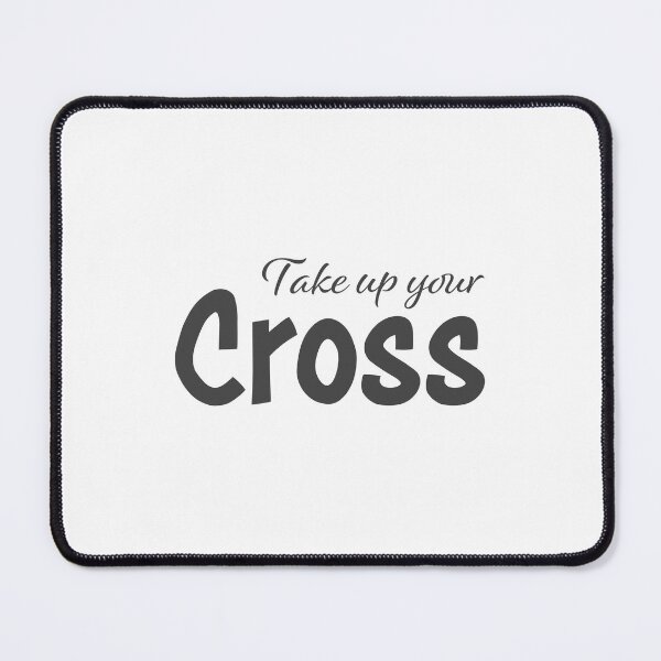 Item preview, Take Up Your Cross – Christian Lent Season Typography designed and sold by CrossCrafted.