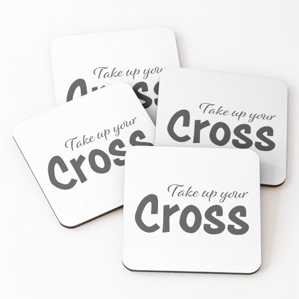 Item preview, Take Up Your Cross – Christian Lent Season Typography designed and sold by CrossCrafted.