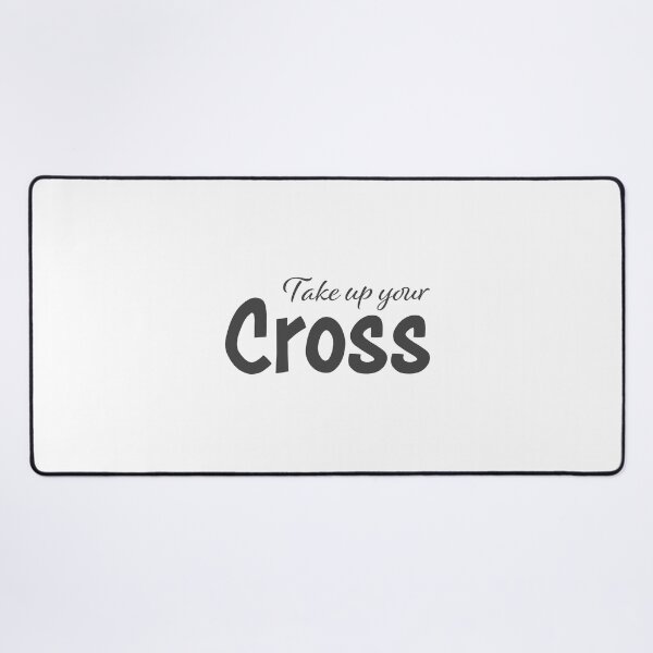 Item preview, Take Up Your Cross – Christian Lent Season Typography designed and sold by CrossCrafted.