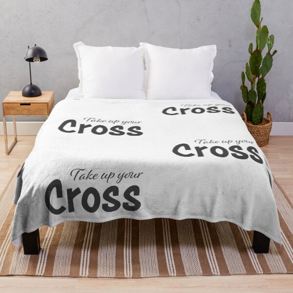 Item preview, Take Up Your Cross – Christian Lent Season Typography designed and sold by CrossCrafted.