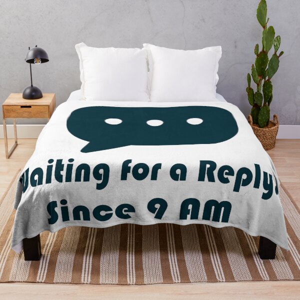 Item preview, Waiting for a Reply Speech Bubble designed and sold by quibrak.