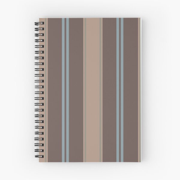 Item preview, “Lizzy” Regency stripe, Mocha, Coffee and Blue designed and sold by ncxadair.