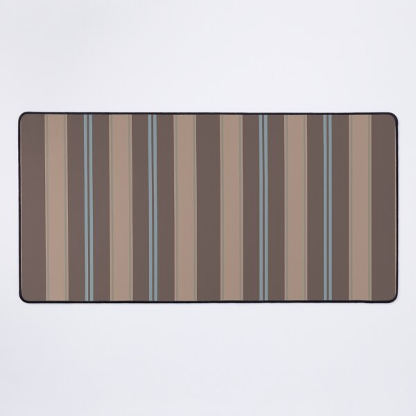 Item preview, “Lizzy” Regency stripe, Mocha, Coffee and Blue designed and sold by ncxadair.