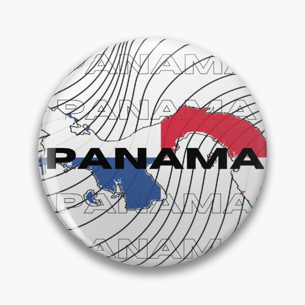 Item preview, Flag Map of Panama designed and sold by nyblydd.