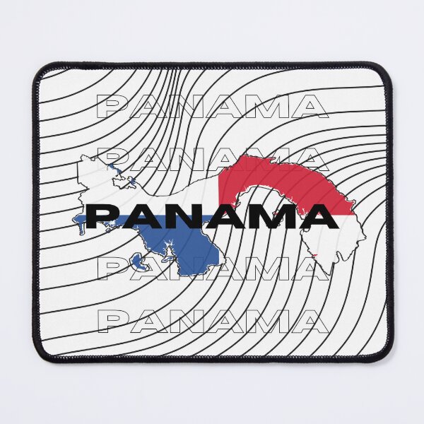 Item preview, Flag Map of Panama designed and sold by nyblydd.