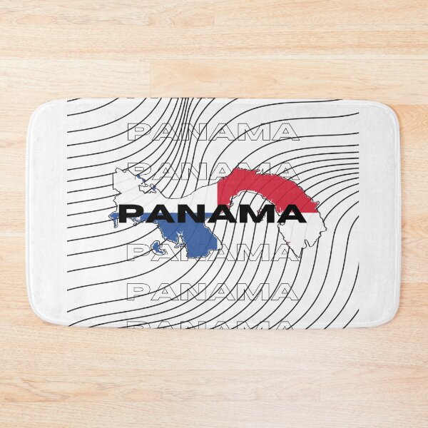 Item preview, Flag Map of Panama designed and sold by nyblydd.