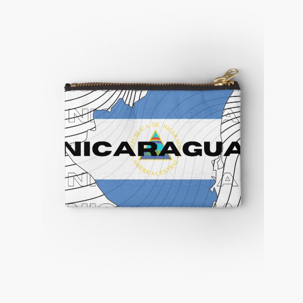 Item preview, Flag Map of Nicaragua designed and sold by nyblydd.
