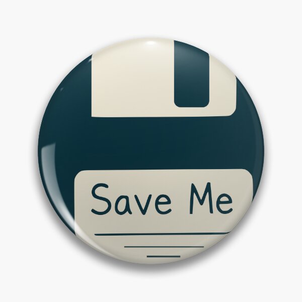 Item preview, Save Me Retro Floppy Disk designed and sold by quibrak.