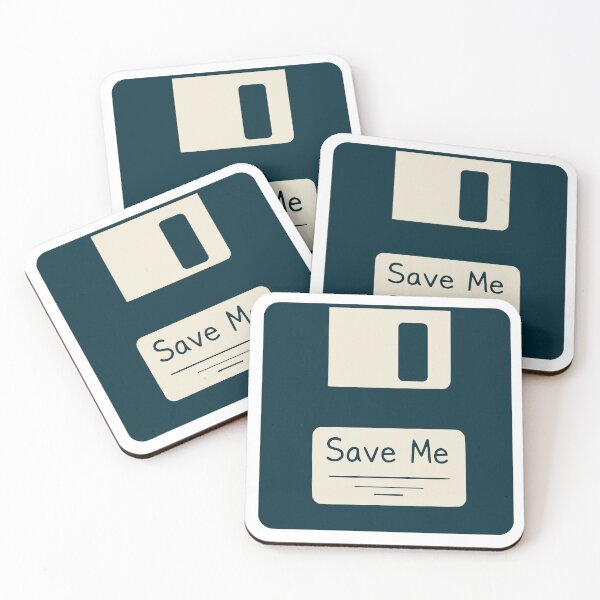 Item preview, Save Me Retro Floppy Disk designed and sold by quibrak.