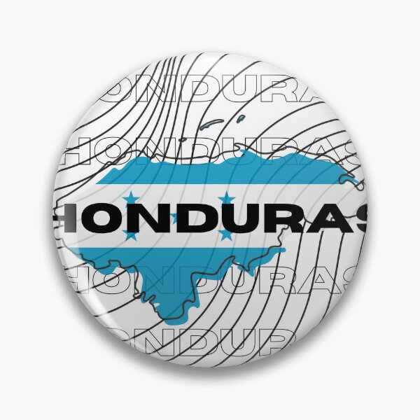 Item preview, Flag Map of Honduras designed and sold by nyblydd.