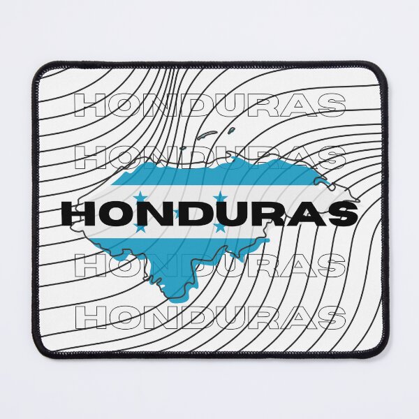 Item preview, Flag Map of Honduras designed and sold by nyblydd.
