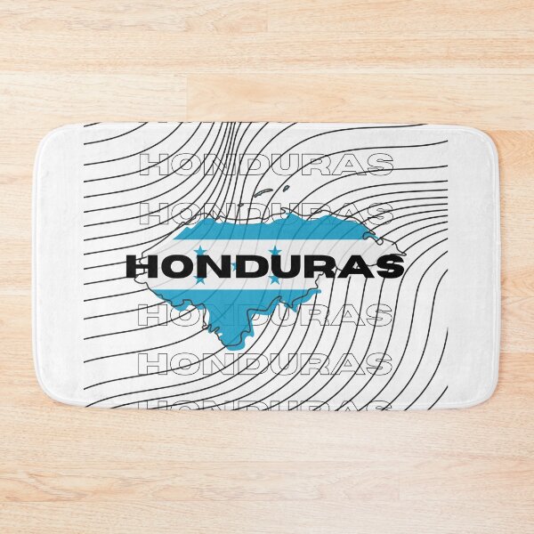 Item preview, Flag Map of Honduras designed and sold by nyblydd.