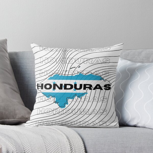 Item preview, Flag Map of Honduras designed and sold by nyblydd.