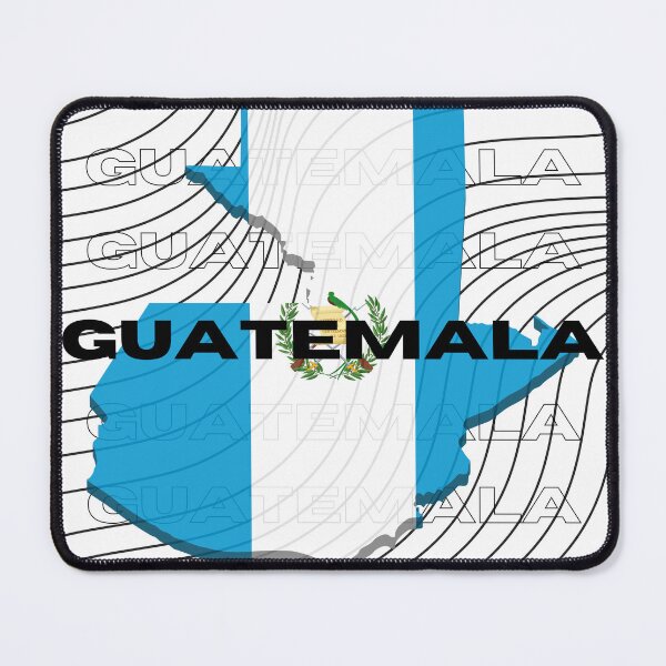 Item preview, Flag Map of Guatemala designed and sold by nyblydd.