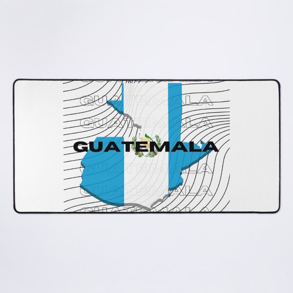 Item preview, Flag Map of Guatemala designed and sold by nyblydd.