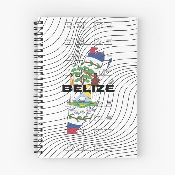 Item preview, Flag Map of Belize designed and sold by nyblydd.