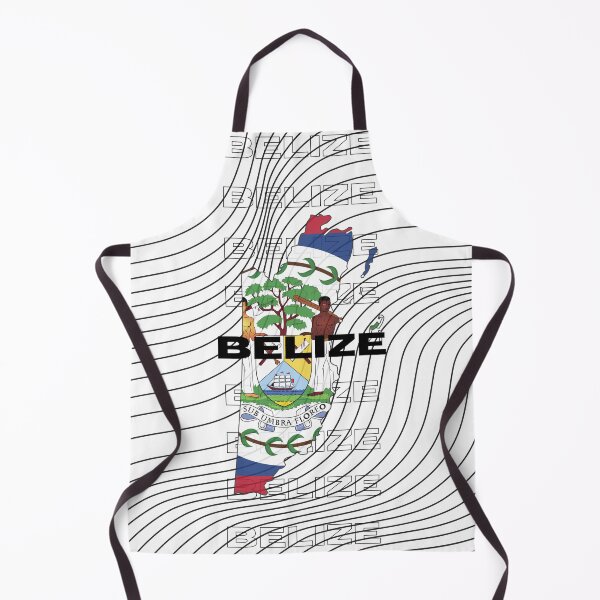 Item preview, Flag Map of Belize designed and sold by nyblydd.